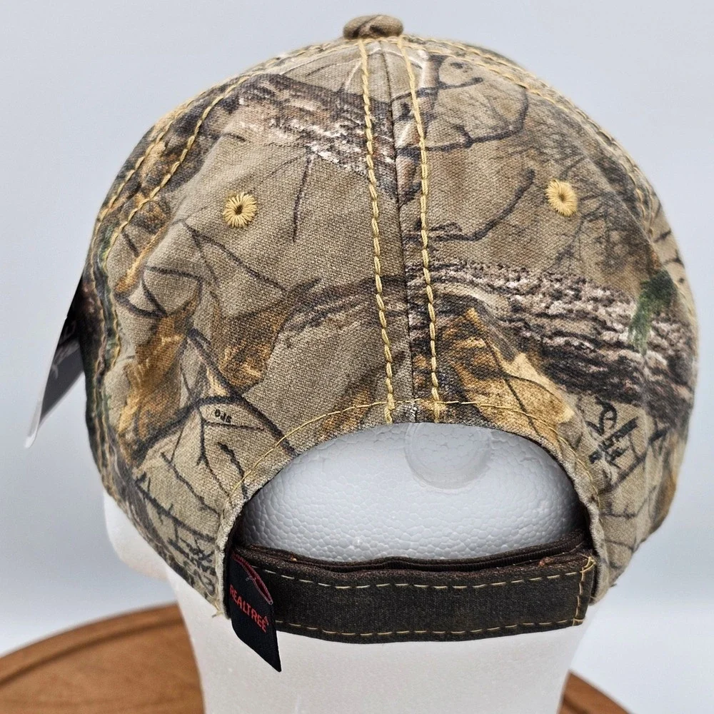Realtree Xtra Camo Hat‎ Port Authority Distressed Trucker Northland Fire NWT